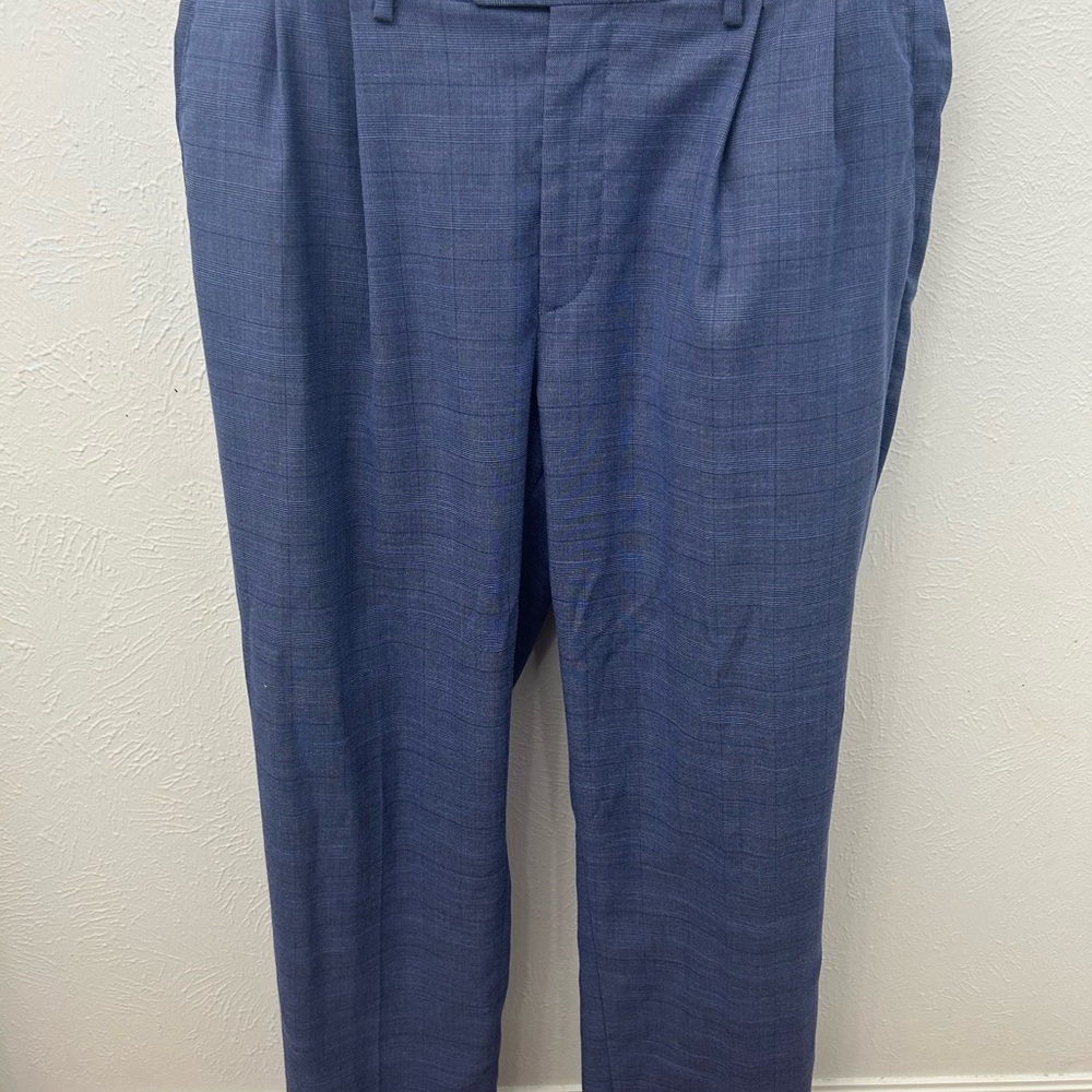 Ralph Lauren Blue and White Dress Pants